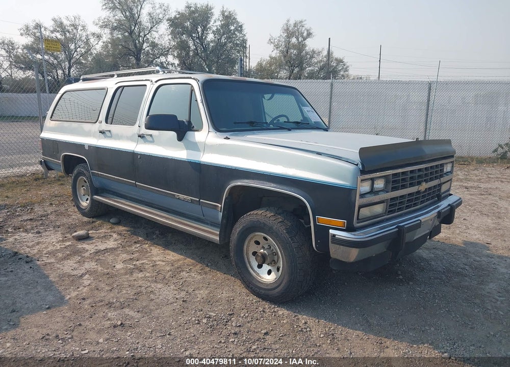 1991 CHEVROLET SUBURBAN V1500 VIN: 1GNEV16K3MF143377
