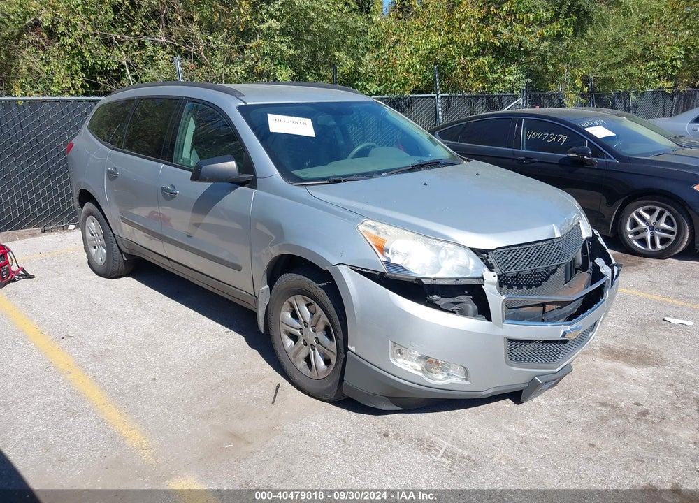 2012 CHEVROLET TRAVERSE LS VIN: 1GNKVEED6CJ423948