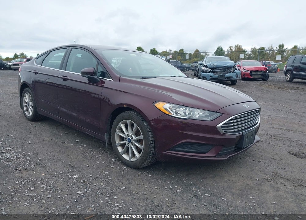 2017 FORD FUSION SE VIN: 3FA6P0H75HR211462