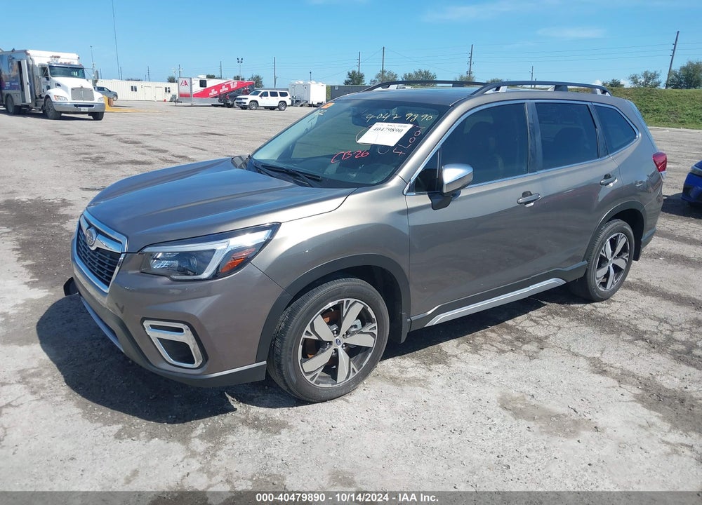 2021 SUBARU FORESTER TOURING VIN: JF2SKAXC6MH574717