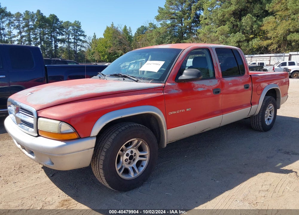 2002 DODGE DAKOTA SLT VIN: 1B7HL48N82S611189