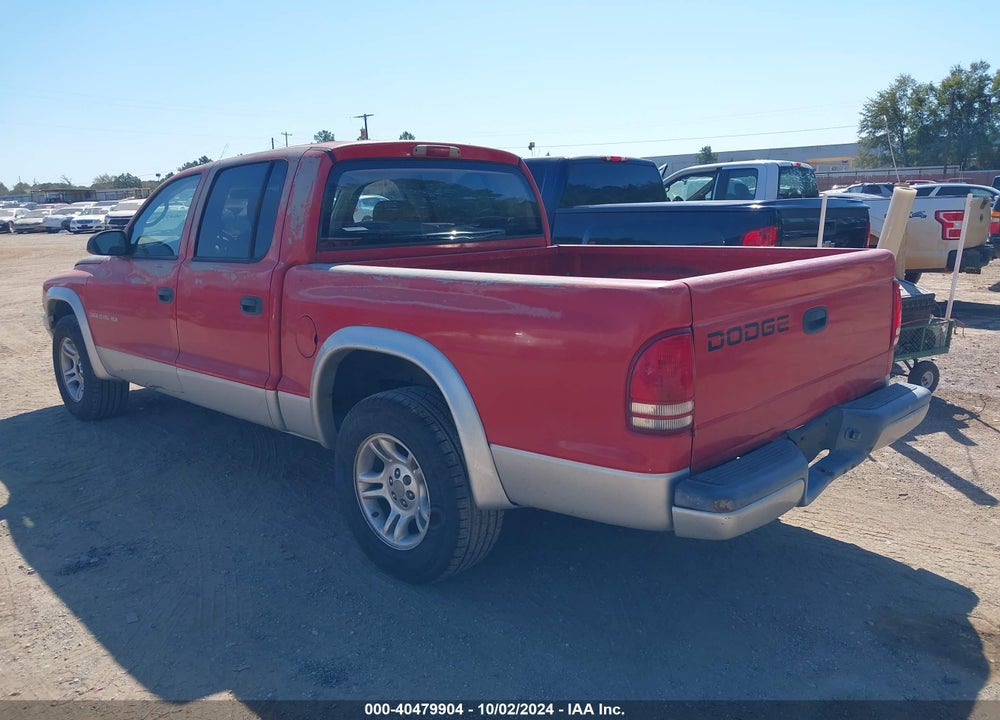 2002 DODGE DAKOTA SLT VIN: 1B7HL48N82S611189