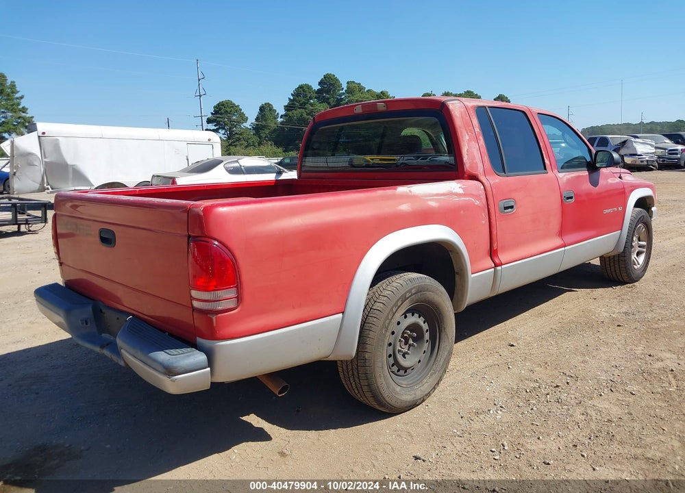 2002 DODGE DAKOTA SLT VIN: 1B7HL48N82S611189