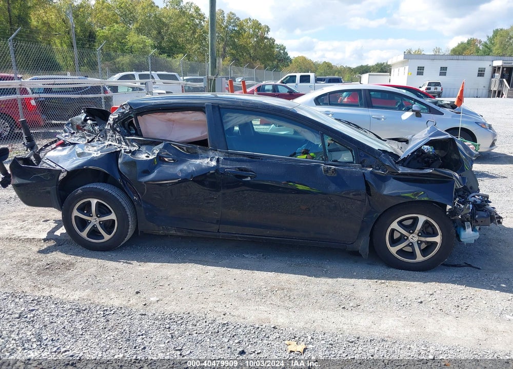 2015 HONDA CIVIC SE VIN: 19XFB2F77FE119295