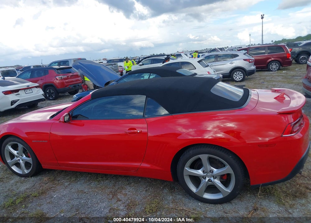 2015 CHEVROLET CAMARO 1LT VIN: 2G1FD3D3XF9276276