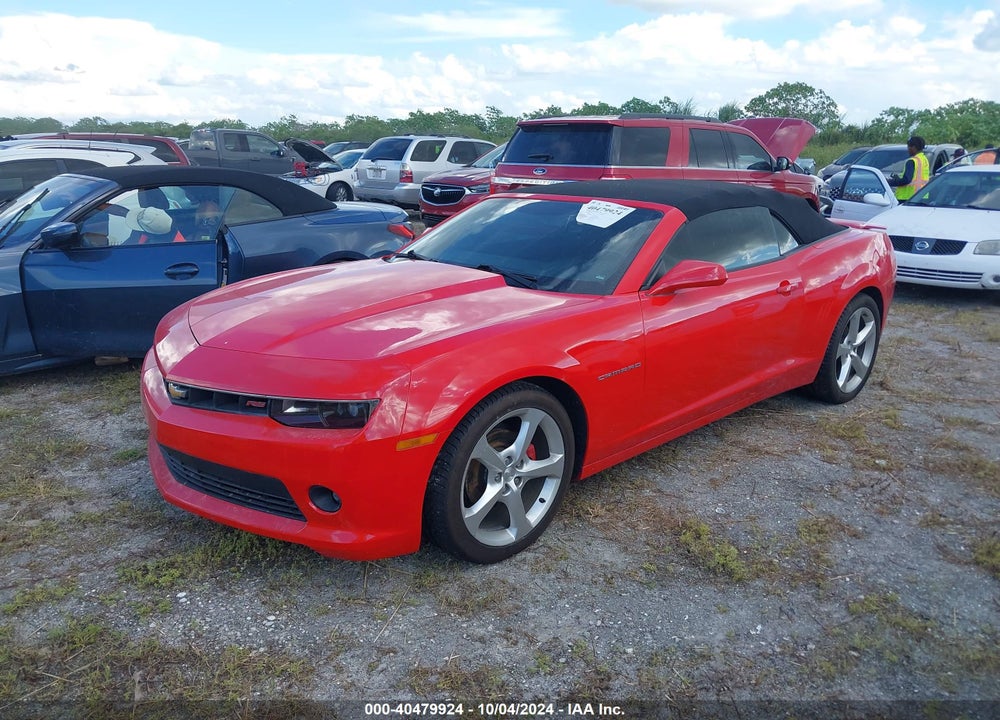 2015 CHEVROLET CAMARO 1LT VIN: 2G1FD3D3XF9276276
