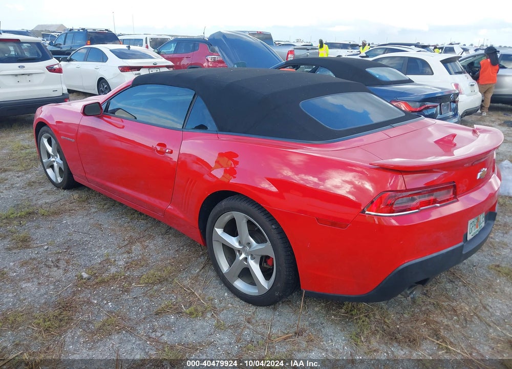2015 CHEVROLET CAMARO 1LT VIN: 2G1FD3D3XF9276276
