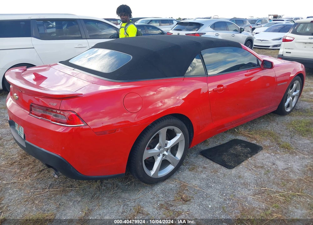 2015 CHEVROLET CAMARO 1LT VIN: 2G1FD3D3XF9276276