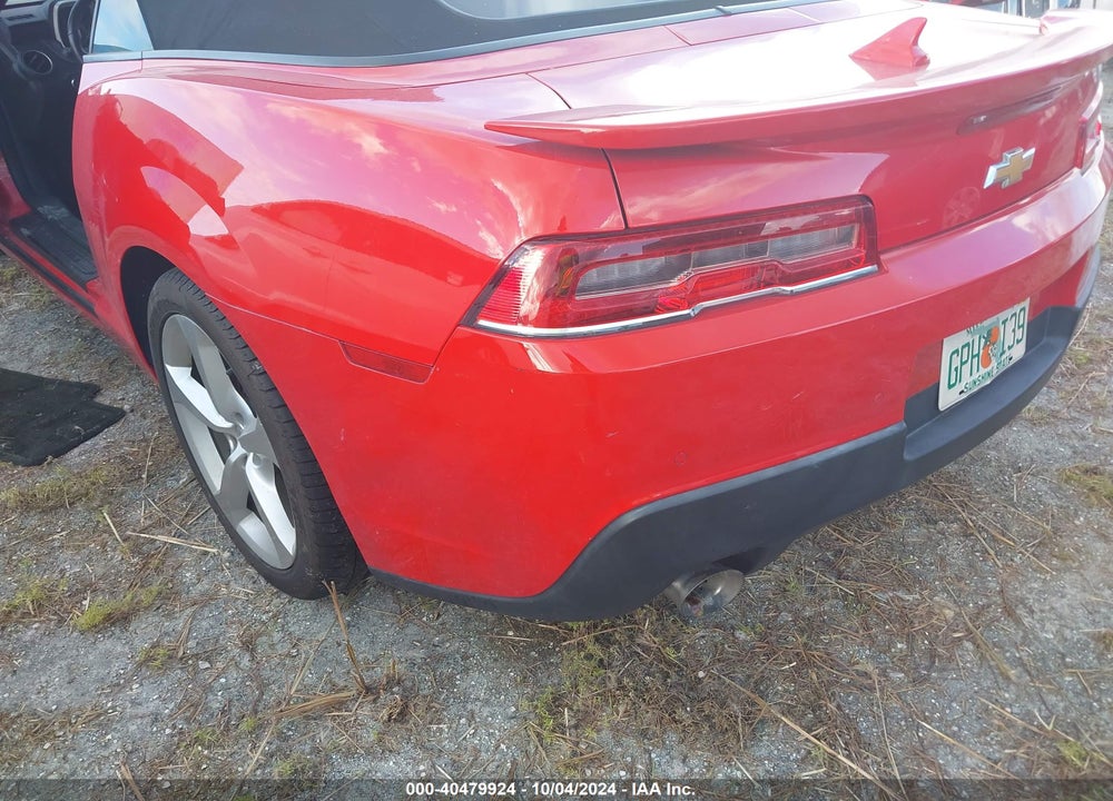 2015 CHEVROLET CAMARO 1LT VIN: 2G1FD3D3XF9276276