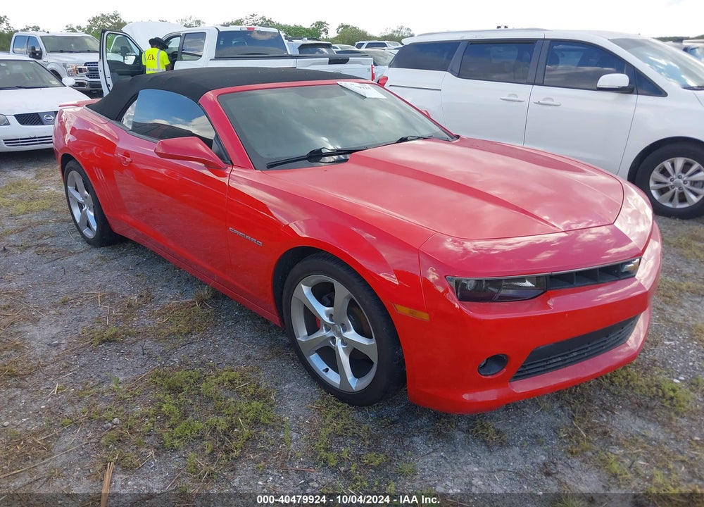 2015 CHEVROLET CAMARO 1LT VIN: 2G1FD3D3XF9276276