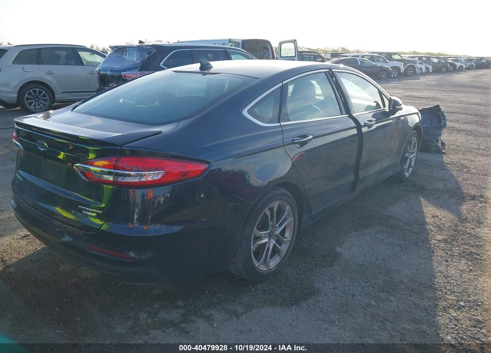 2020 FORD FUSION HYBRID TITANIUM VIN: 3FA6P0RU8LR161248
