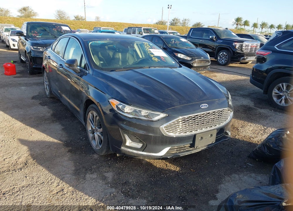 2020 FORD FUSION HYBRID TITANIUM VIN: 3FA6P0RU8LR161248