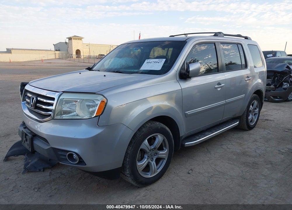 2013 HONDA PILOT EX-L VIN: 5FNYF3H53DB024187