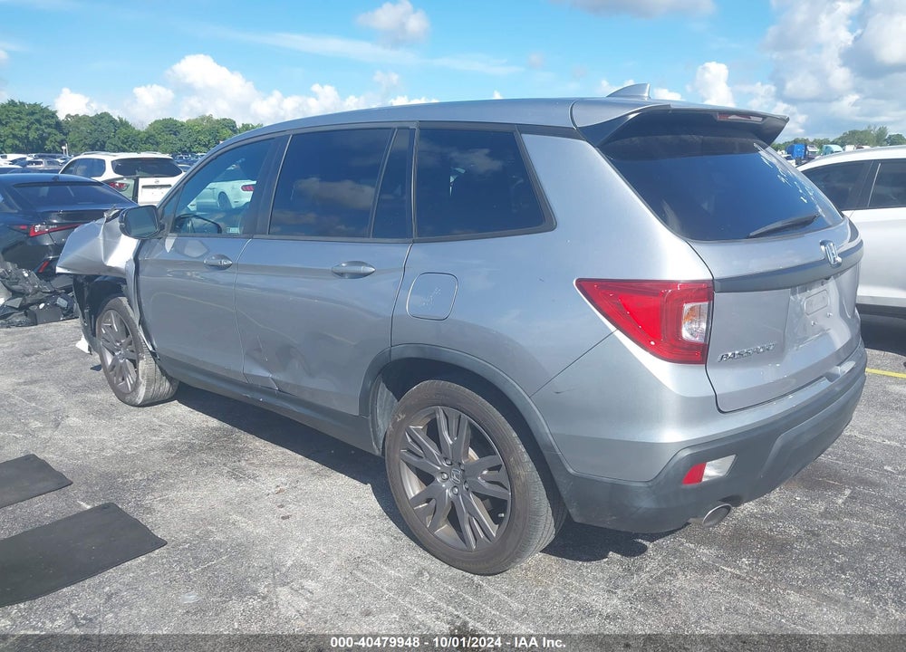 2020 HONDA PASSPORT 2WD EX-L VIN: 5FNYF7H57LB001792