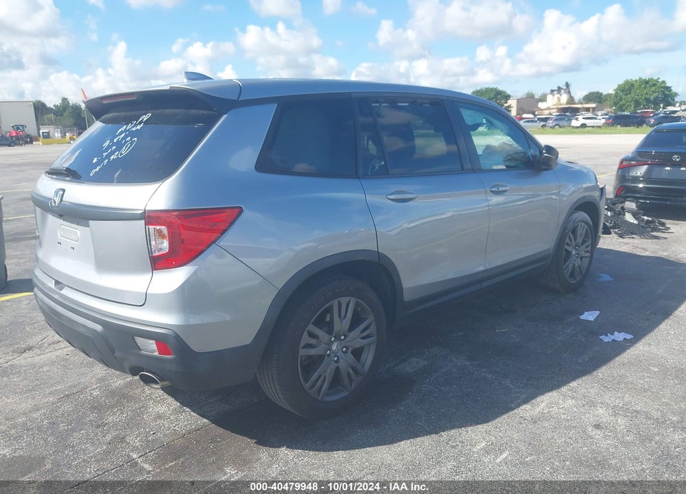 2020 HONDA PASSPORT 2WD EX-L VIN: 5FNYF7H57LB001792