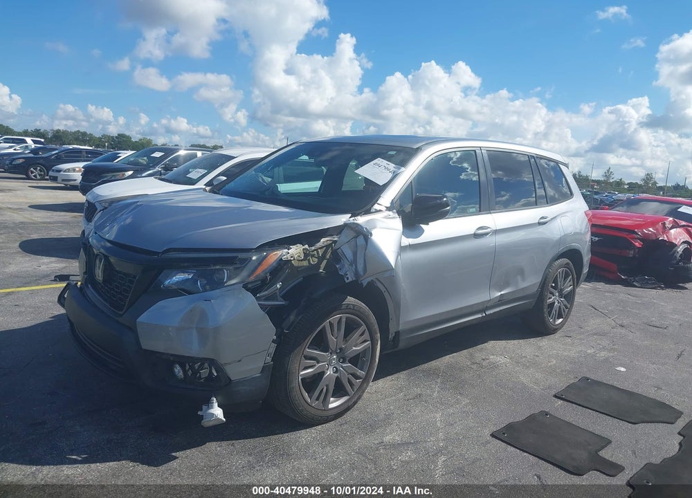 2020 HONDA PASSPORT 2WD EX-L VIN: 5FNYF7H57LB001792
