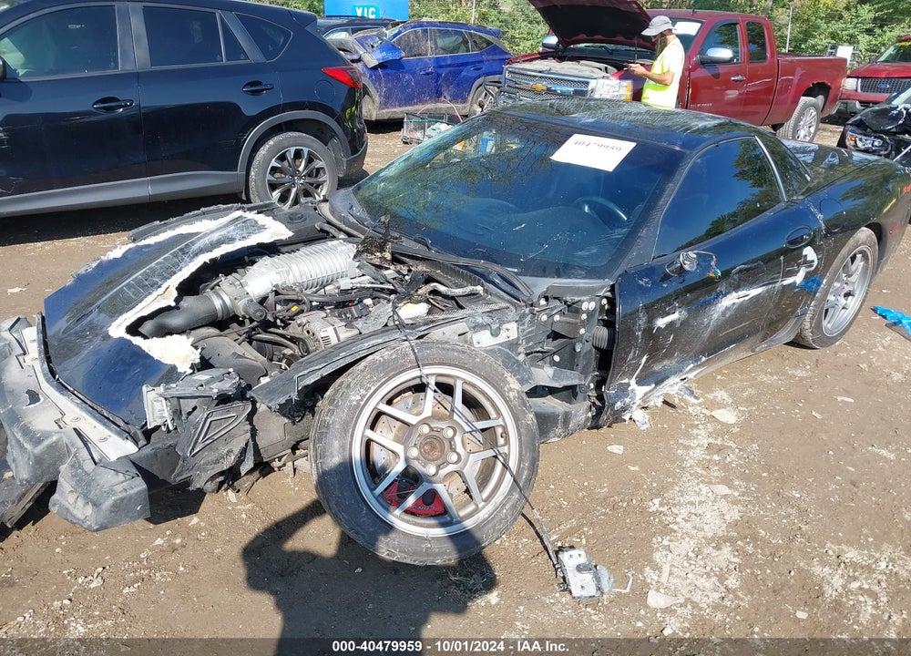 2001 CHEVROLET CORVETTE Z06 HARDTOP VIN: 1G1YY12S115109256
