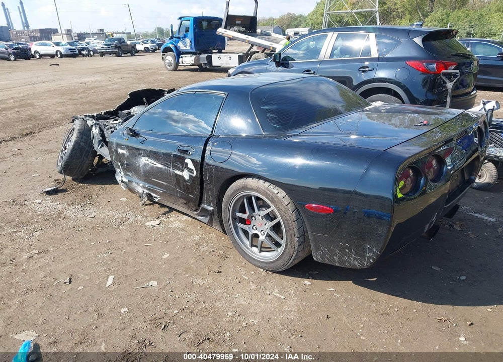 2001 CHEVROLET CORVETTE Z06 HARDTOP VIN: 1G1YY12S115109256