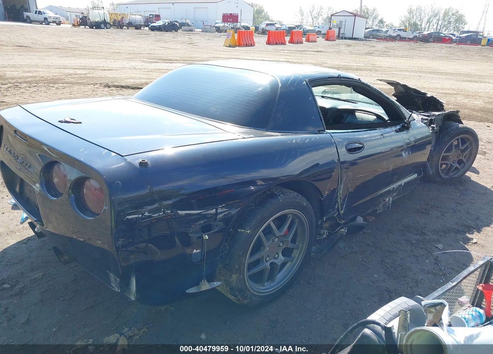 2001 CHEVROLET CORVETTE Z06 HARDTOP VIN: 1G1YY12S115109256
