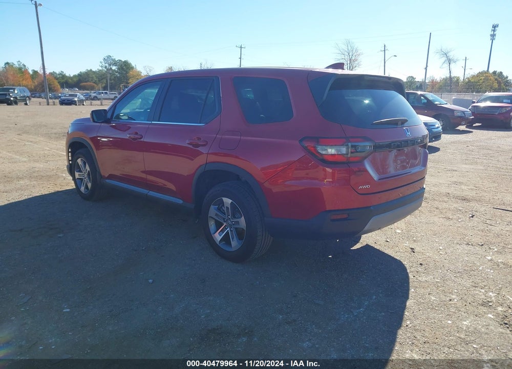 2023 HONDA PILOT AWD EX-L 7 PASSENGER VIN: 5FNYG1H5XPB040991