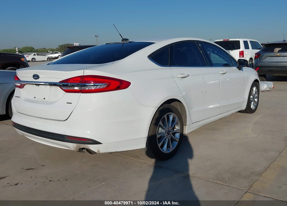 2017 FORD FUSION VIN: 3FA6P0H76HR279429