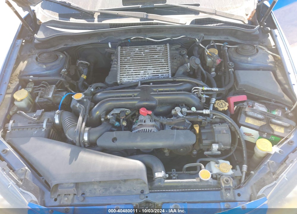 2008 SUBARU IMPREZA WRX VIN: JF1GH74658G810666
