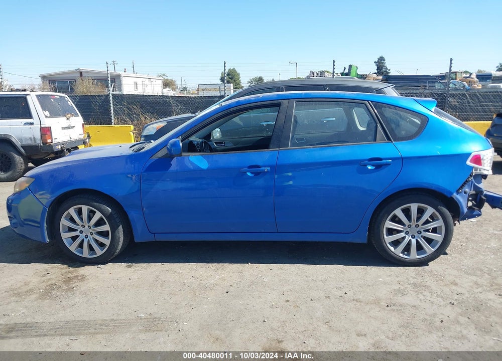 2008 SUBARU IMPREZA WRX VIN: JF1GH74658G810666
