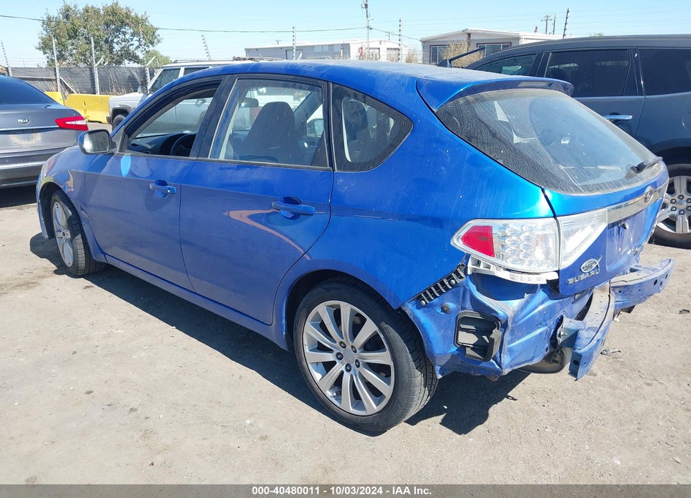 2008 SUBARU IMPREZA WRX VIN: JF1GH74658G810666