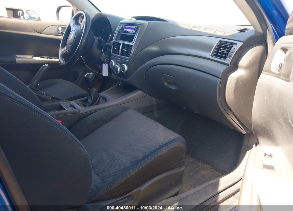 2008 SUBARU IMPREZA WRX VIN: JF1GH74658G810666