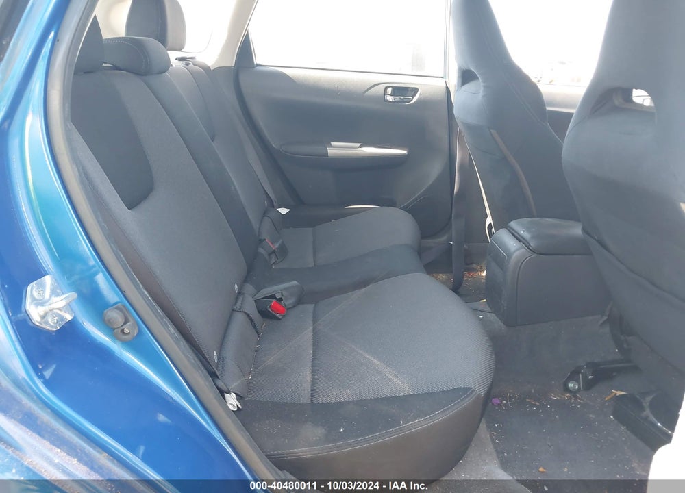 2008 SUBARU IMPREZA WRX VIN: JF1GH74658G810666