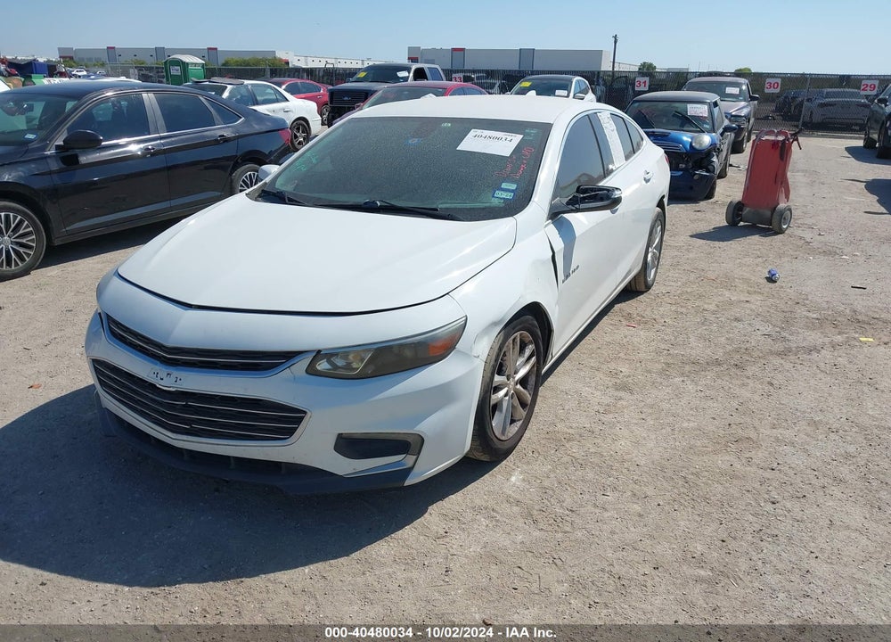 2018 CHEVROLET MALIBU LT VIN: 1G1ZD5ST1JF160928