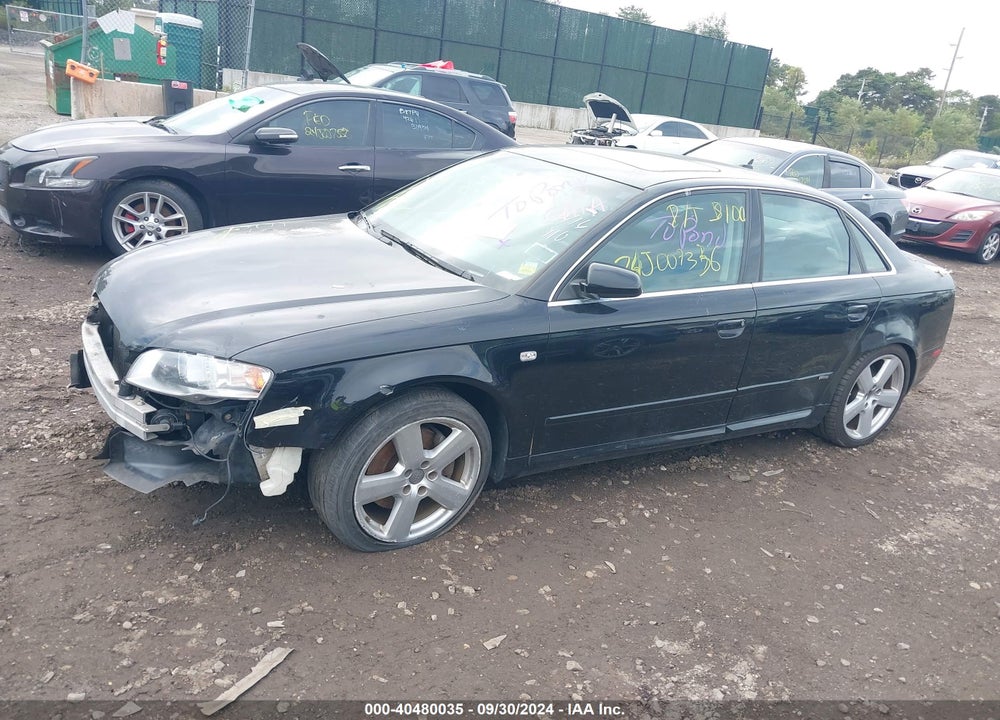 2008 AUDI A4 2.0T/2.0T SPECIAL EDITION VIN: WAUBF78E28A160075