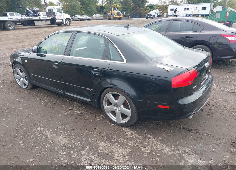 2008 AUDI A4 2.0T/2.0T SPECIAL EDITION VIN: WAUBF78E28A160075