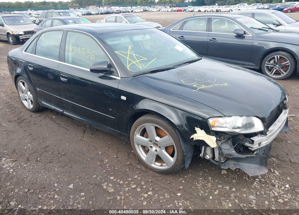 2008 AUDI A4 2.0T/2.0T SPECIAL EDITION VIN: WAUBF78E28A160075