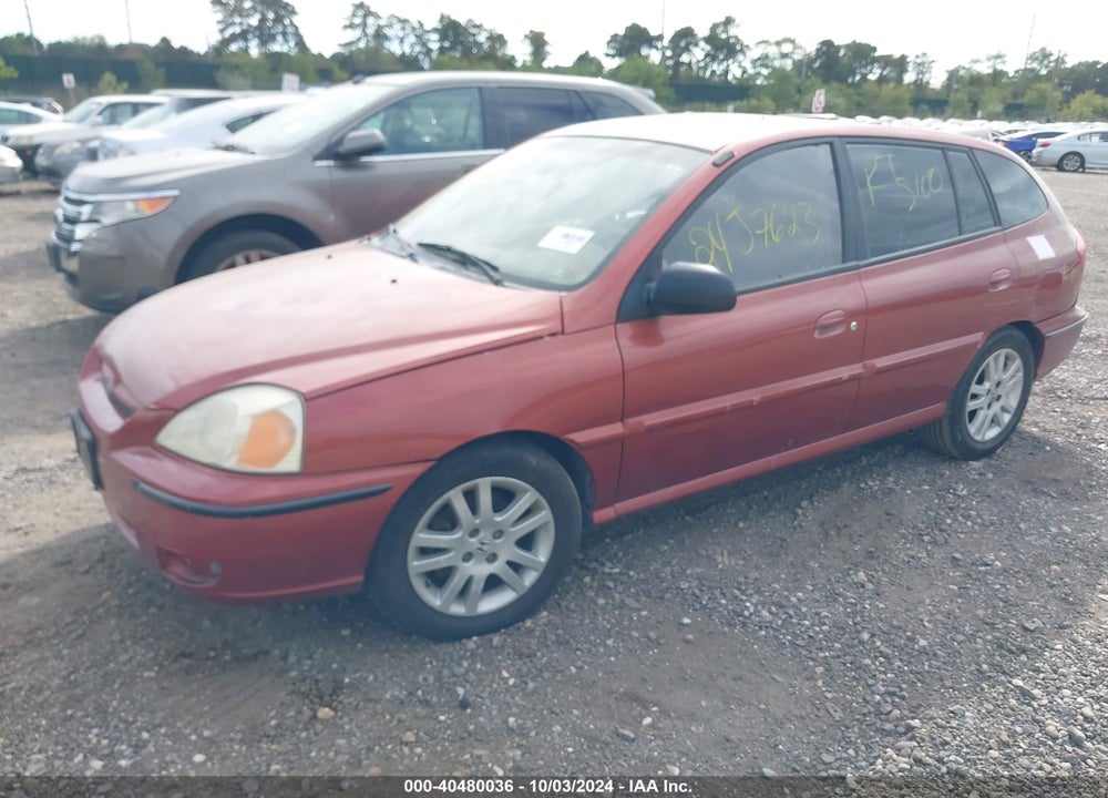 2004 KIA RIO CINCO VIN: KNADC165046204573