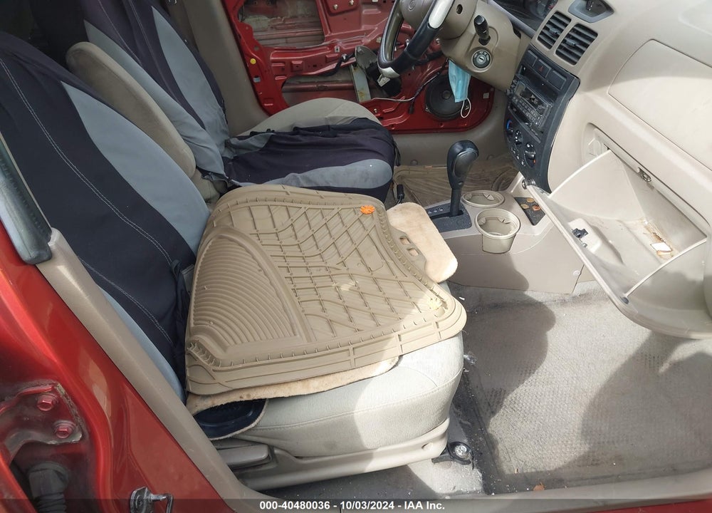 2004 KIA RIO CINCO VIN: KNADC165046204573