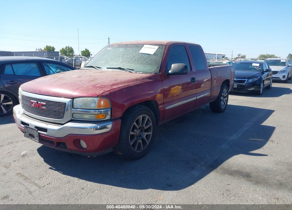 2006 GMC SIERRA 1500 SLE1 VIN: 1GTEC19V16Z231673