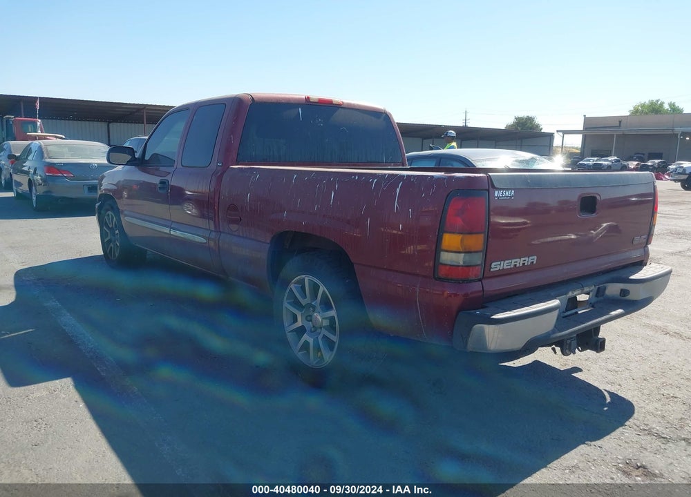 2006 GMC SIERRA 1500 SLE1 VIN: 1GTEC19V16Z231673