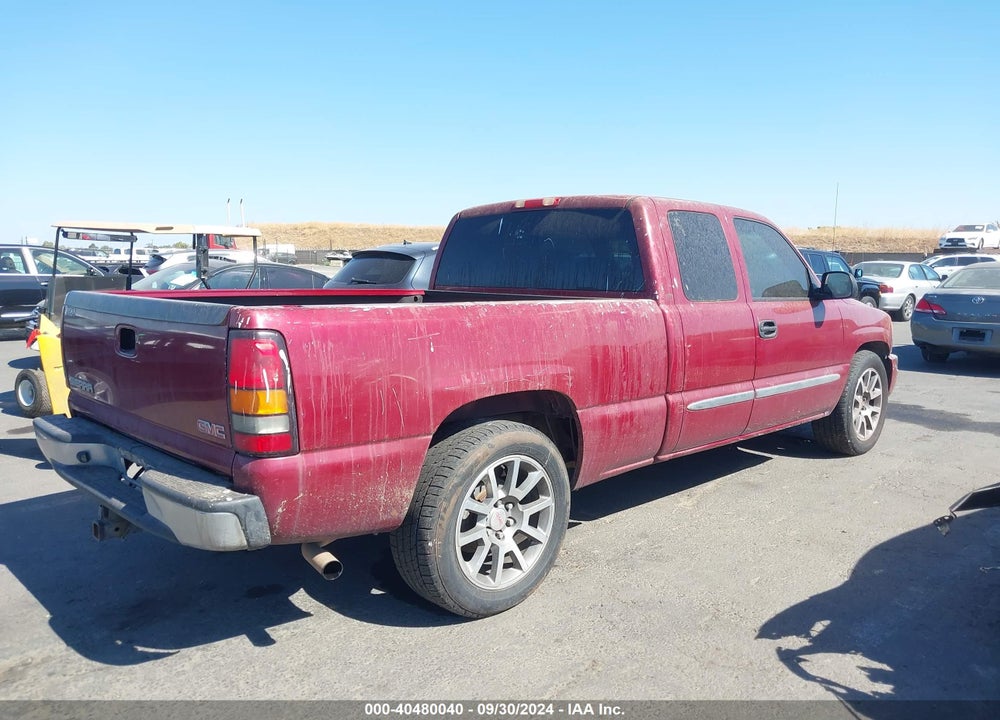 2006 GMC SIERRA 1500 SLE1 VIN: 1GTEC19V16Z231673