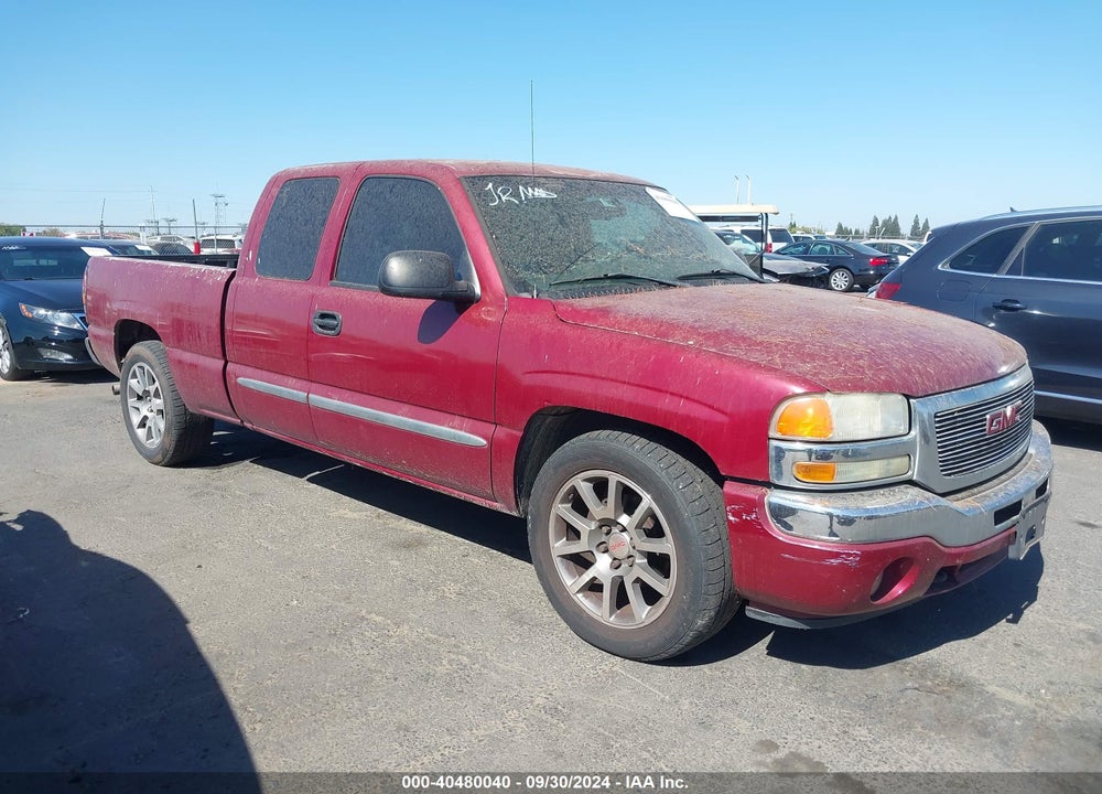 2006 GMC SIERRA 1500 SLE1 VIN: 1GTEC19V16Z231673