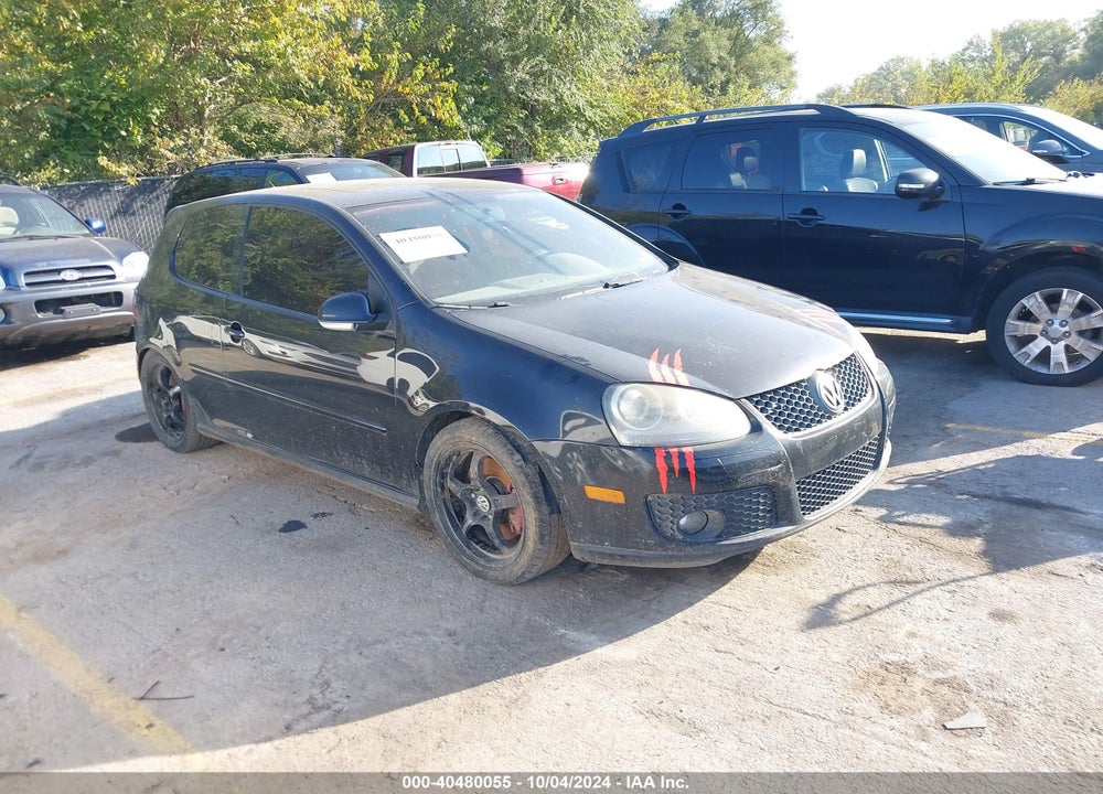 2009 VOLKSWAGEN GTI 2-DOOR VIN: WVWED71K29W022837
