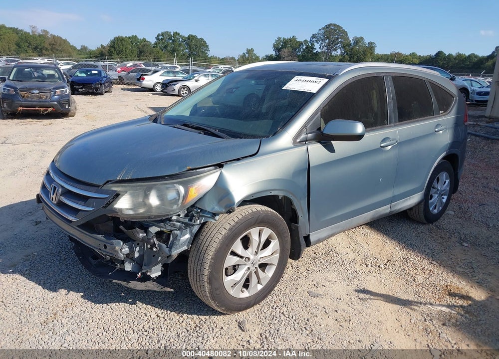 2012 HONDA CR-V EX-L VIN: JHLRM4H71CC021093