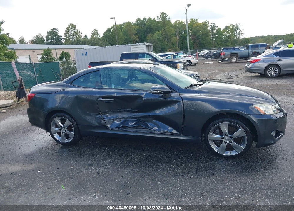 2010 LEXUS IS 350C VIN: JTHFE2C28A2503235
