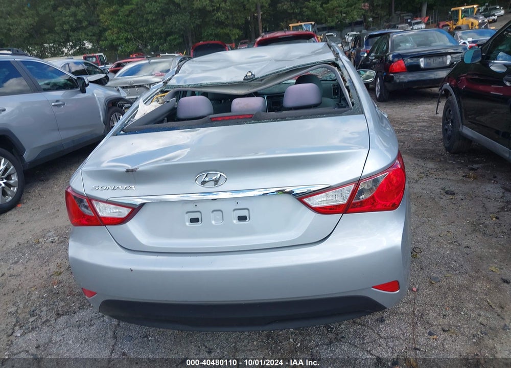 2014 HYUNDAI SONATA GLS VIN: 5NPEB4AC0EH812411