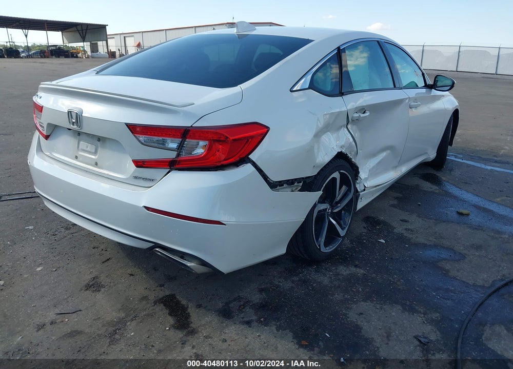 2018 HONDA ACCORD SPORT VIN: 1HGCV1F37JA096003