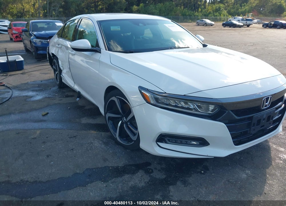 2018 HONDA ACCORD SPORT VIN: 1HGCV1F37JA096003