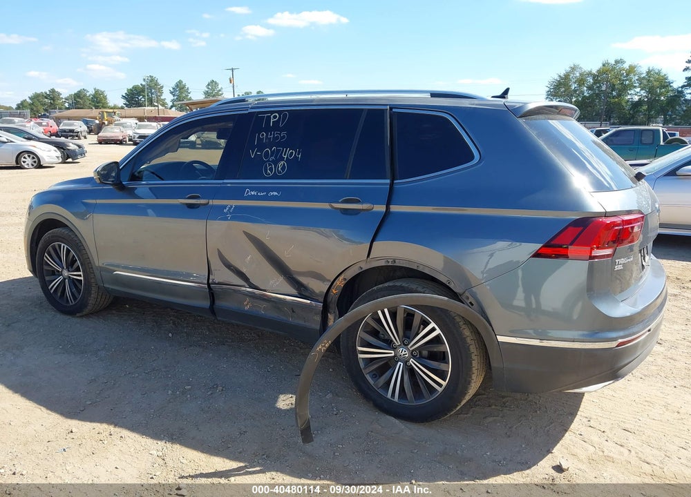 2018 VOLKSWAGEN TIGUAN 2.0T SE/2.0T SEL VIN: 3VV2B7AX4JM027404