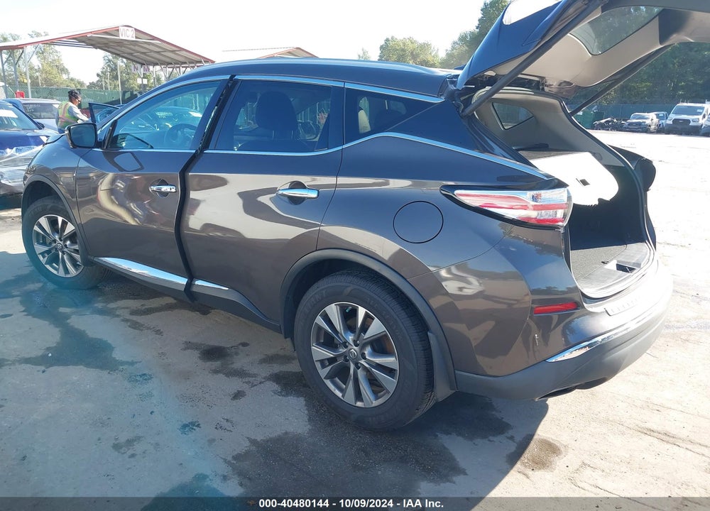 2016 NISSAN MURANO SL VIN: 5N1AZ2MH7GN109330
