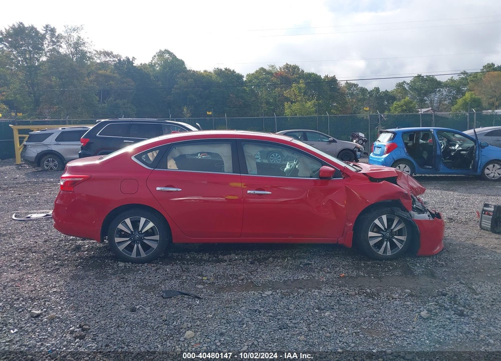 2019 NISSAN SENTRA SV VIN: 3N1AB7AP8KY236927
