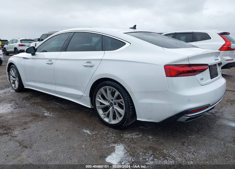 2022 AUDI A5 SPORTBACK PREMIUM PLUS 40 TFSI QUATTRO S TRONIC VIN: WAUCBCF50NA004222